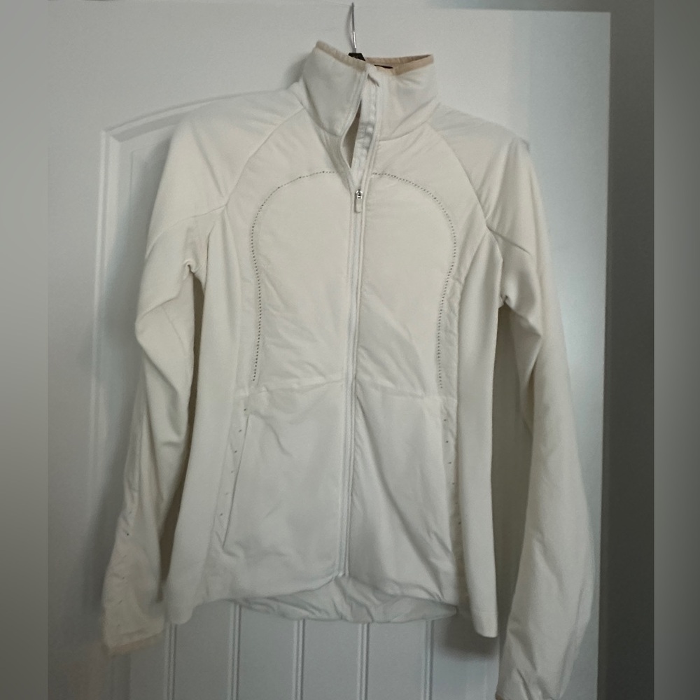 Lululemon Athletica White Ski Jacket Size 4